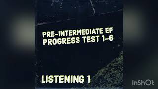 Progress test, Files 1-6 (Pre-Intermediate)