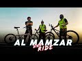 Biking in Al Mamzar Beach Sharjah to Dubai traverse route