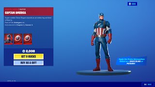 How to get Captain America skin in @fortnite