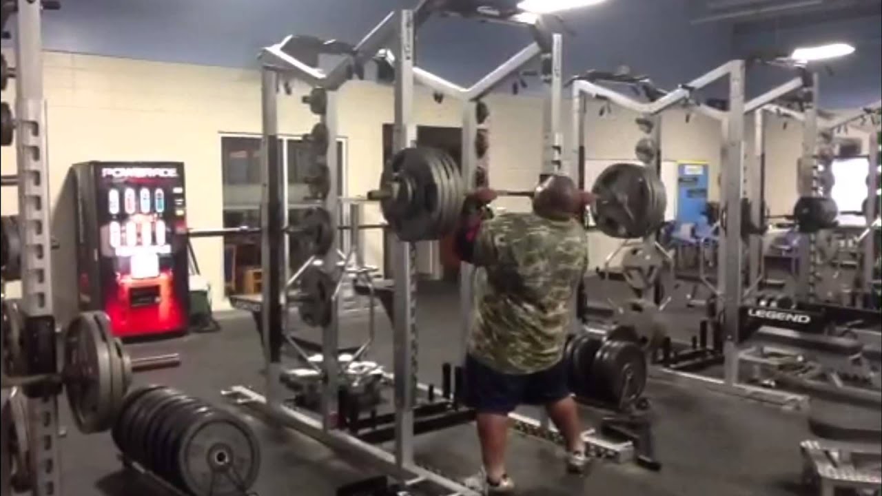 Robert Wilkerson 440 x 6 Reps Overhead Press