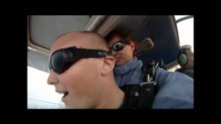 My first skydive...slightly scary i wont lie