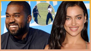 Kanye West Rebounds With Supermodel Irina Shayk As Kim K Wishes Him A Happy Birthday