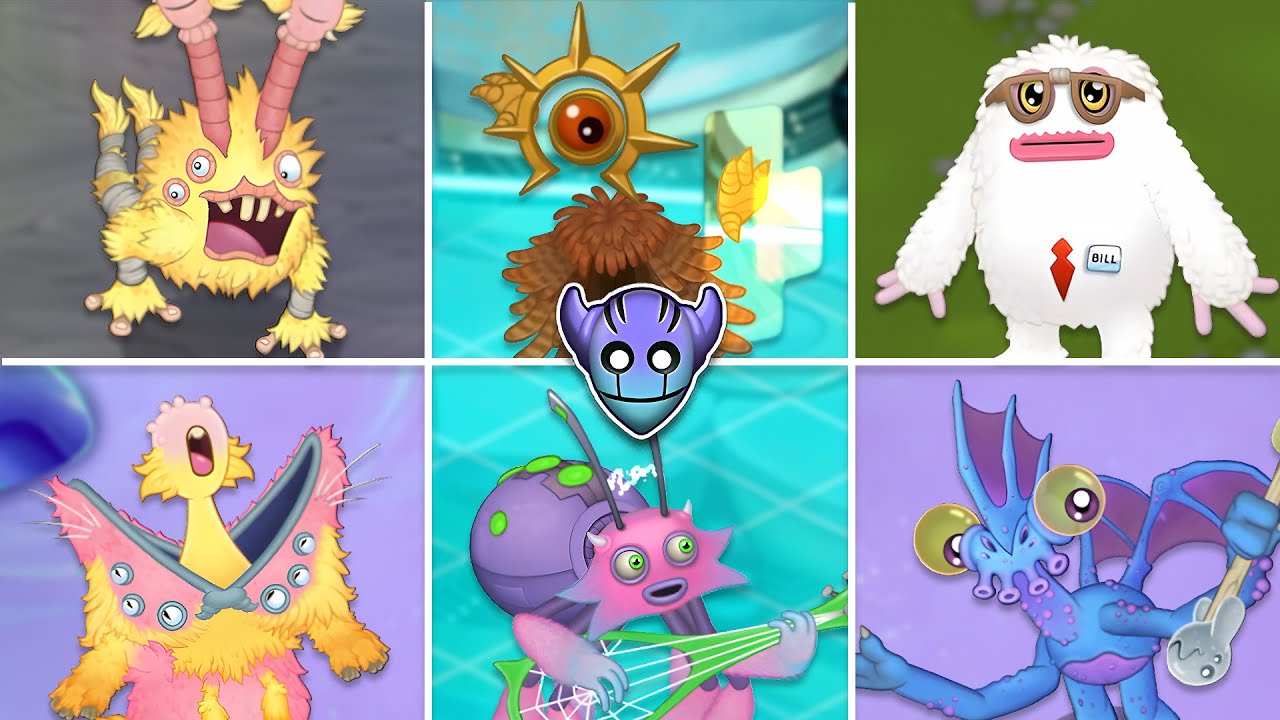 ALL Ethereal Workshop Rares, Islet Rares & Anniversary - Animations & Tuning (My Singing Monsters)