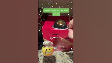 Nespresso Advent Calendar Day 19… #adventseason #nespressovertuo #nespressoadvent #carolengraytoday
