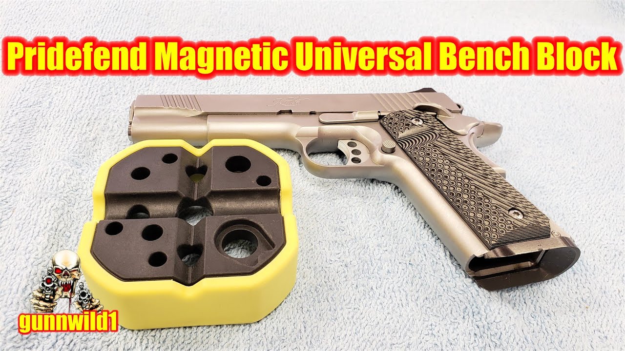 Bench Block,Magnetic Non-Slip Gun Armorers Block Made with Non