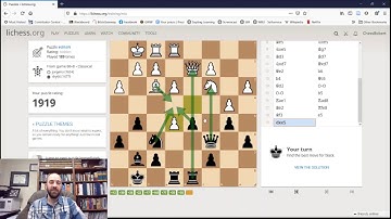 Tactics - Practicing with Lichess.org