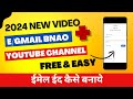 How To Create YouTube Channel | How to Create Gmail Account🔥