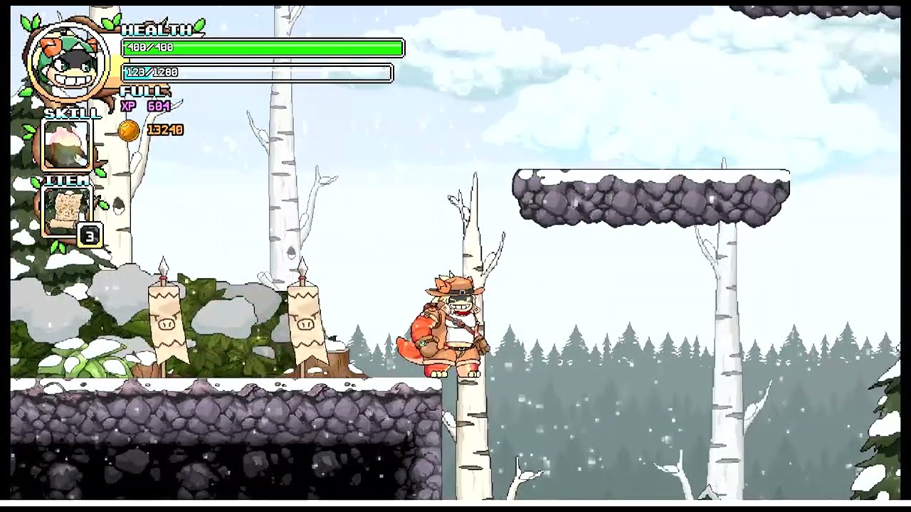 Tribal Hunter Snow Rabbit Vore - YouTube