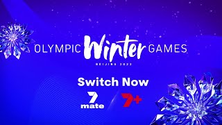 Channel Seven - Beijing Winter Olympic Games - 7Mate Channel Change Message February 2022