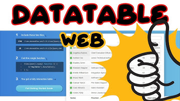 Datatable Web