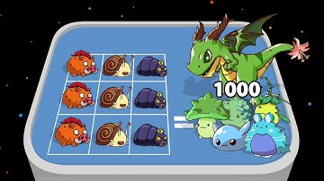 EVOLUTION OF THE ELEMENTS - Merge Master Monster Evolution, Merge Tactics, Android Merge Battles