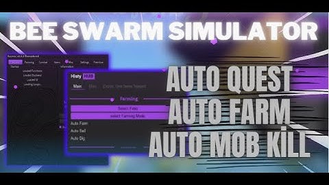 *NEW* Bee Swarm Simulator Script |*PASTEBIN* (Autofarm,Teleport,Kill Mobs,Speed,AutoDig)