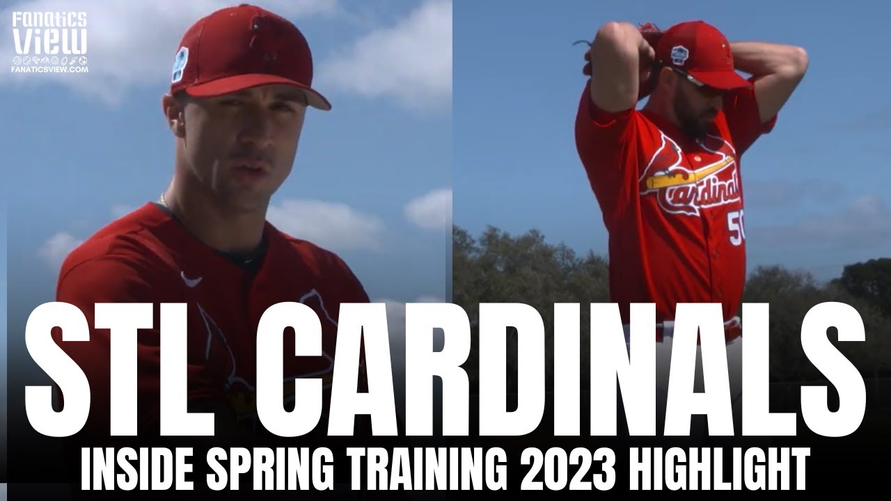 Jack Flaherty & Adam Wainwright Throw First Bullpens of 2023 Spring Training  at STL Cardinals Camp 