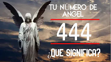 ¿Es el 444 un número angelical?