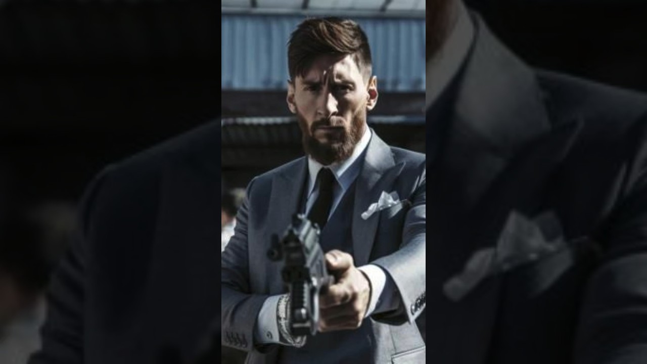 Lionel Messi’s new Inter Miami uniform imagined by Ai . 