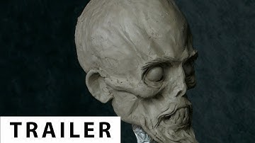 Sculpting a Monster Head from Imagination with Jordu Schell - TRAILER