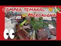 ▶ Compra 🛒 semanal Mercadona x 2. Mi compra para la dieta cetogénica y para el resto de la familia.