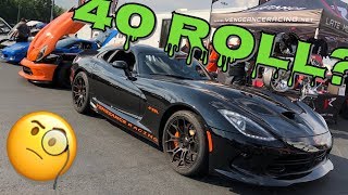 40 Roll anyone? Street Car Takeover Charlotte 2019 - Roll Racing!