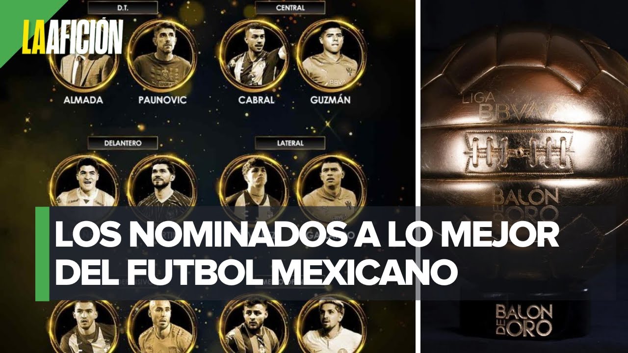 Liga MX anuncia nominados a Balón de Oro 2023 YouTube