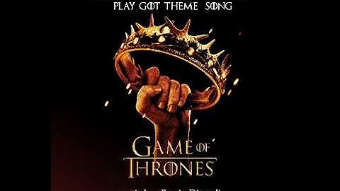 GameOfThrones theme song played by Arduino UNO