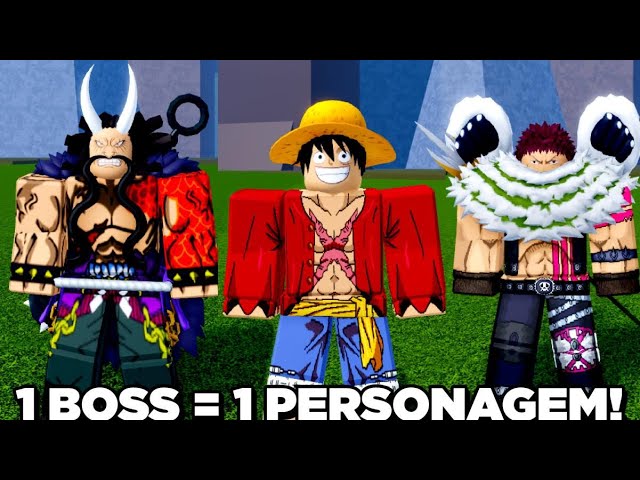 PERSONAGENS de ONE PIECE no BLOX FRUITS! 