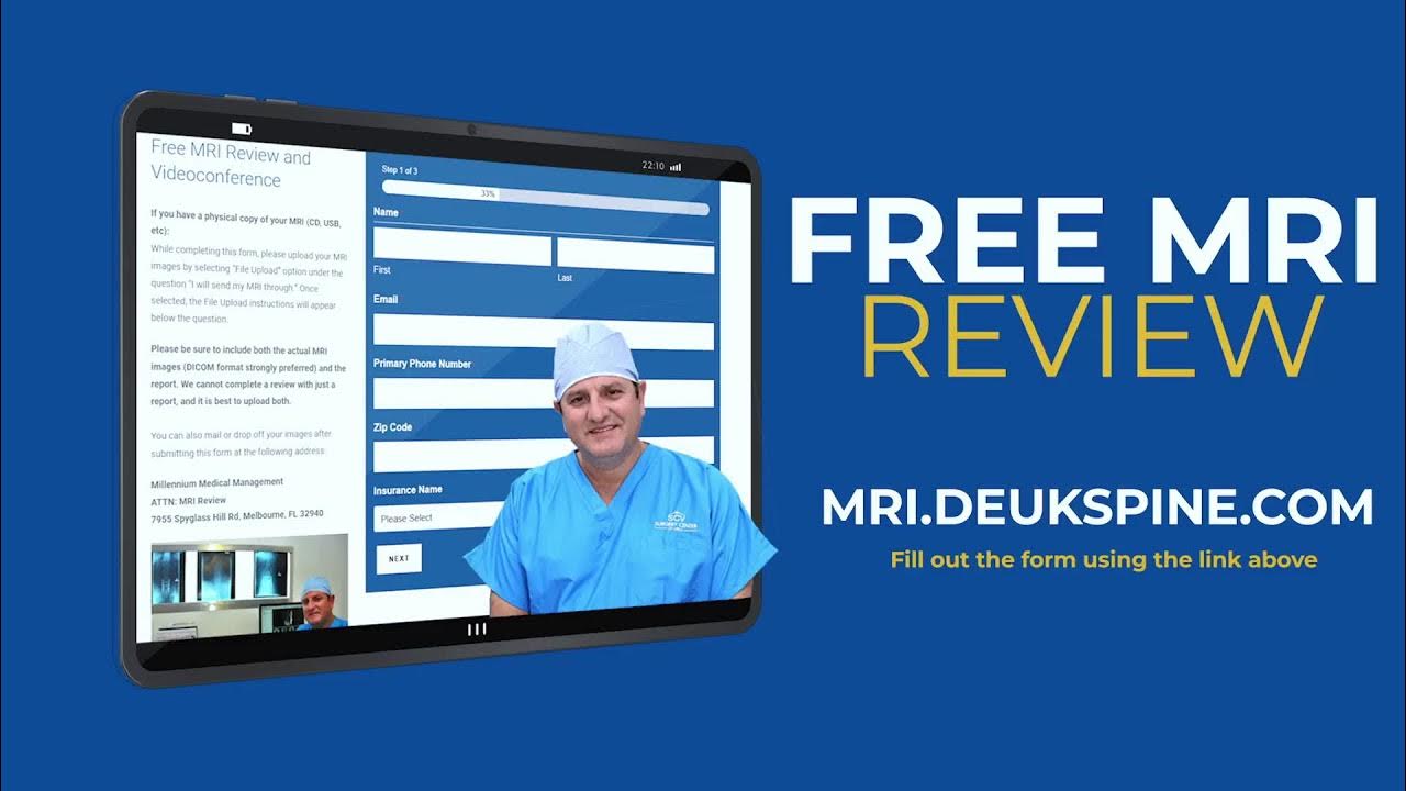 Deuk Laser Disc Repair L34, L45, L5S1 YouTube