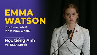 Tự học từ vựng IELTS Speaking qua bài phát biểu của Emma Watson | ELSA Speak