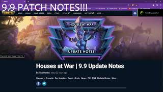 9.9 SMITE PATCH NOTES REVIEW! -Smite
