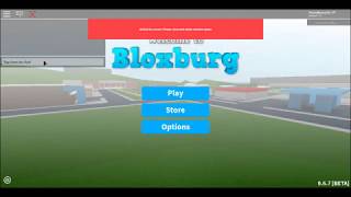 ROBLOX BLOXBURG IS NOT LOADING HELP ROBLOX BLOXBURG IS NOT LOADING HELP