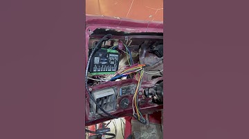 Dakota Digital Dash install in a Square Body Chevy. #squarebodychevy #dakotadigital #chevrolet