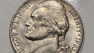 Die Clash error found on 1983P Jefferson Nickel #errorcoin