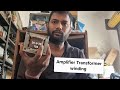 Amplifier Transformer Rewinding tutorial | Transformer winding