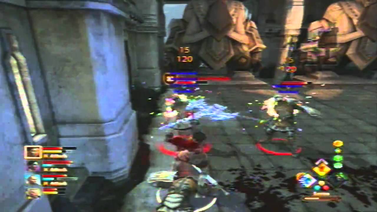 Berserker Vanguard - Low-Level Gameplay 2 (Dragon Age 2 Nightmare 360)