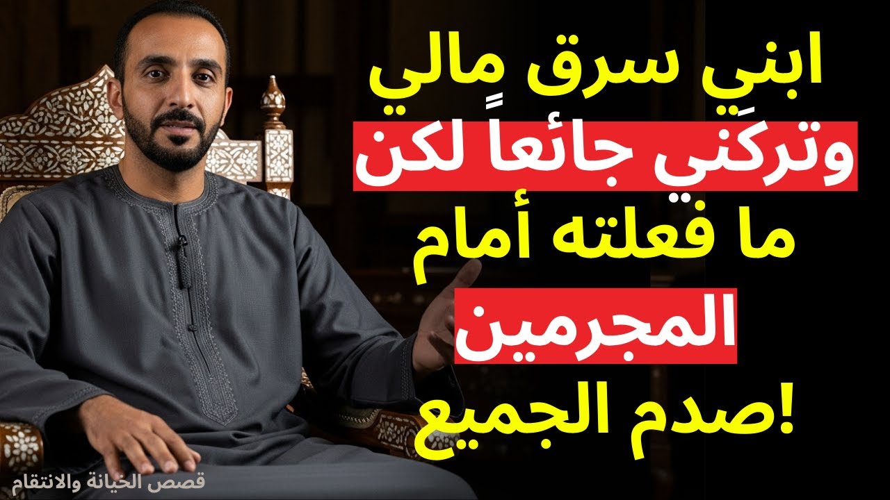 إبني تركني بلا أكل لأيام... ثم سرق معاشي بالكامل!(قصة حقيقية مؤلمة)