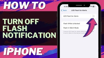 iOS 17: How to Turn Off Flash Notification on iPhone