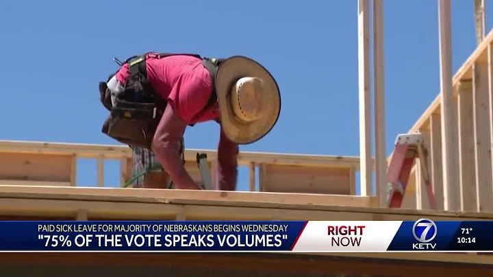 Nebraska law requiring paid sick leave goes into effect Wednesday