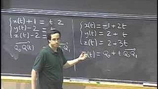 Lec 5, Parametric Equations, Vector Algebra, Concept of coefficients in Example