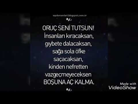 Dini video ORUC haqqinda .En gozel dini ilahi