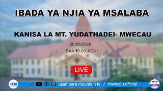 #LIVE: IBADA YA NJIA YA MSALABA NA MISA TAKATIFU  YA JIONI | KANISA LA MT. YUDATHADEI MWECAU - MOSHI