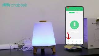 CrabTek Aromatherapy Humidifier Open Box, Instructions for use, How to connect and control with APP. screenshot 4