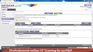 Netgear Advanced Wireless Security using a MAC filter | Block| MAC Filtering screenshot 5