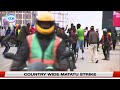 🔴 LIVE NOW: Matatu Strike Over Rising Fuel Prices Across Kenya