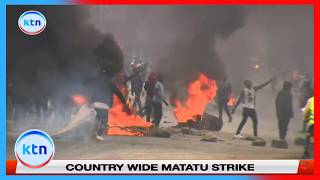 🔴 LIVE NOW: Matatu Strike Over Rising Fuel Prices Across Kenya