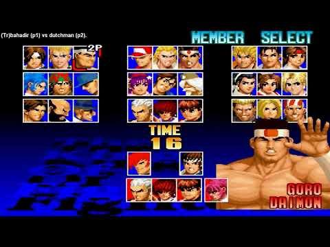 [FightCade King of Fighters '97] (Tr)bahadir vs dutchman