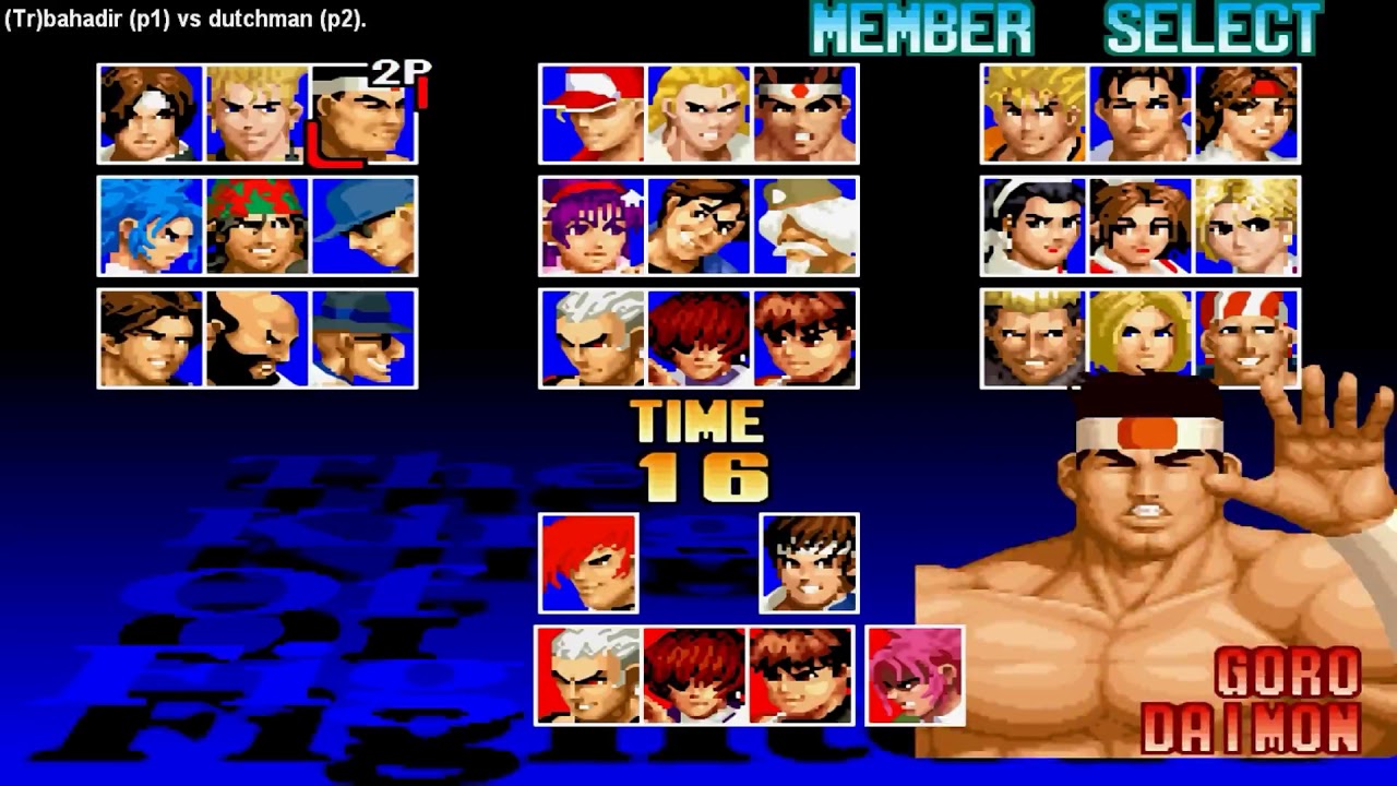 [FightCade King of Fighters '97] (Tr)bahadir vs dutchman