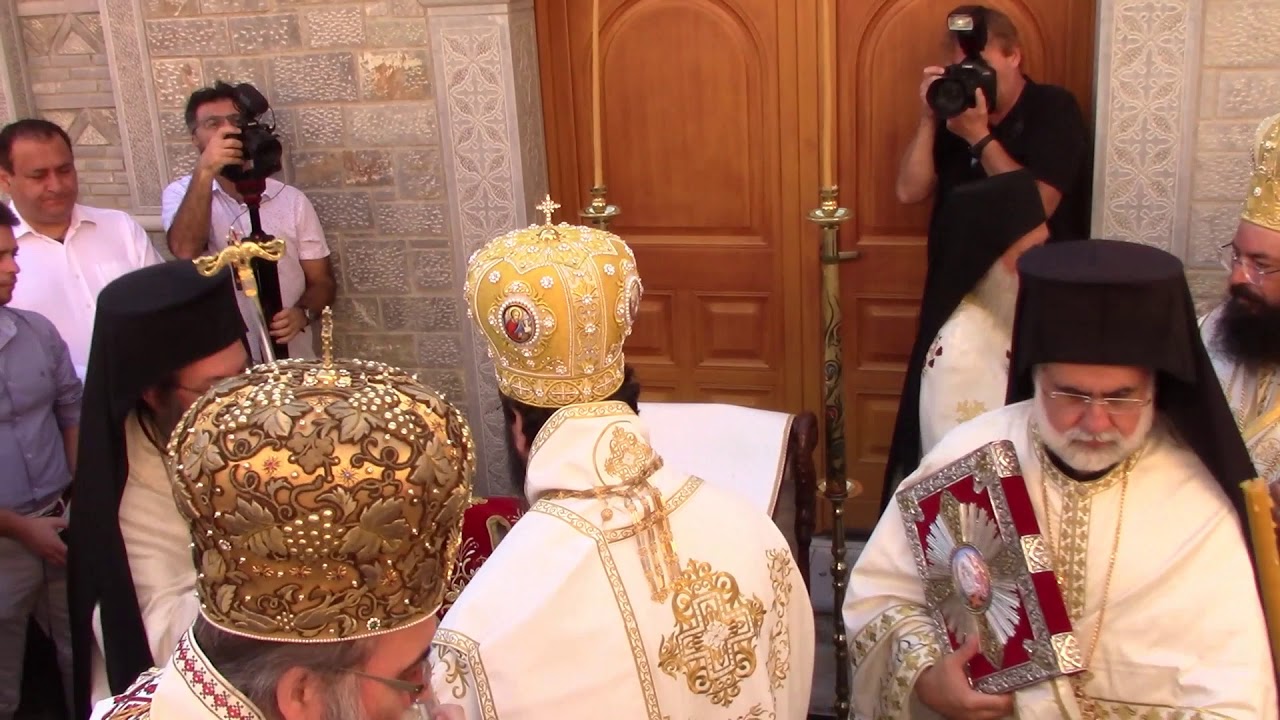 ΙΕΡΑ ΜΟΝΗ ΚΡΕΜΑΣΤΩΝ - ΑΚΟΛΟΥΘΙΑ ΙΕΡΩΝ ΕΓΚΑΙΝΙΩΝ Ι.ΝΑΟΥ ΑΓ. ΜΥΡΟΦΟΡΩΝ ΓΥΝΑΙΚΩΝ (21/07/2019)