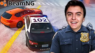 Musím Chytit Zloděje V Beamng.drive Jsem Policista