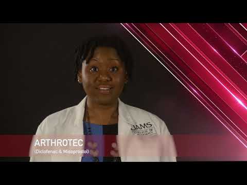 Arthrotec Medication Information (dosing, side effects, patient counseling)