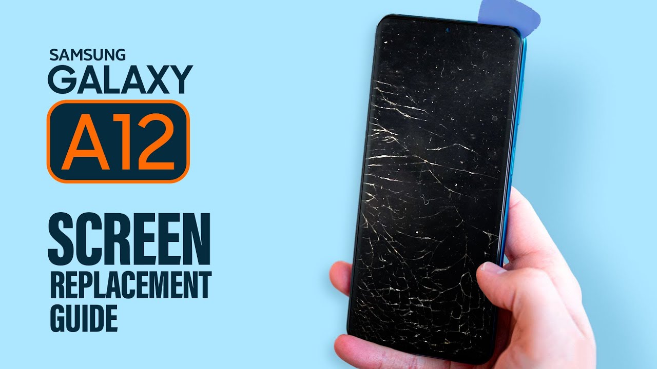 Samsung Galaxy A12 Lcd Screen Replacement M12 F12 Youtube