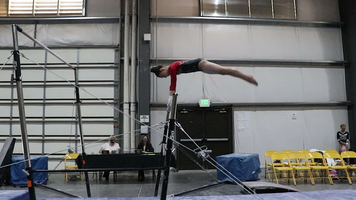 Tabitha Kelly 3rd Place Bars 9.575 Region 1 Champi...